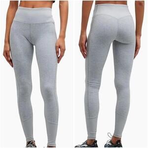 Alo Yoga High-Waist Alosoft Lounge Legging in Athletic Heather Grey Women’s SM